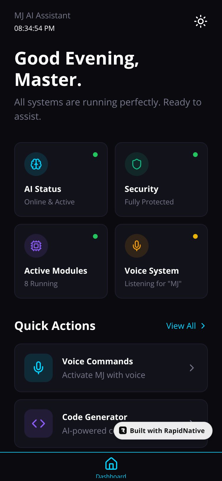 MJ AI Assistant Copy screen 1