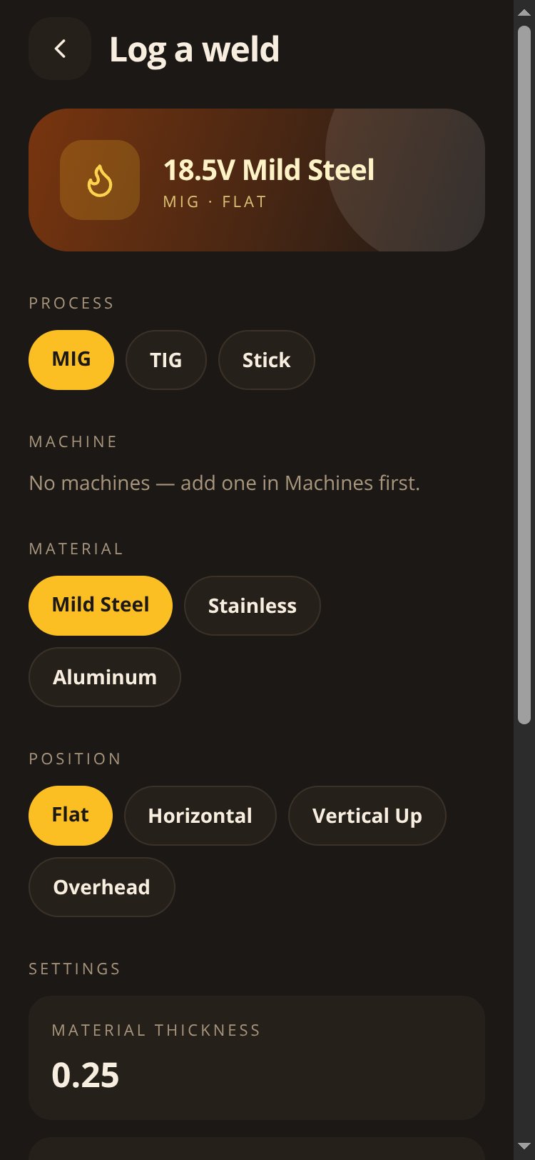ArcFlow screen 3