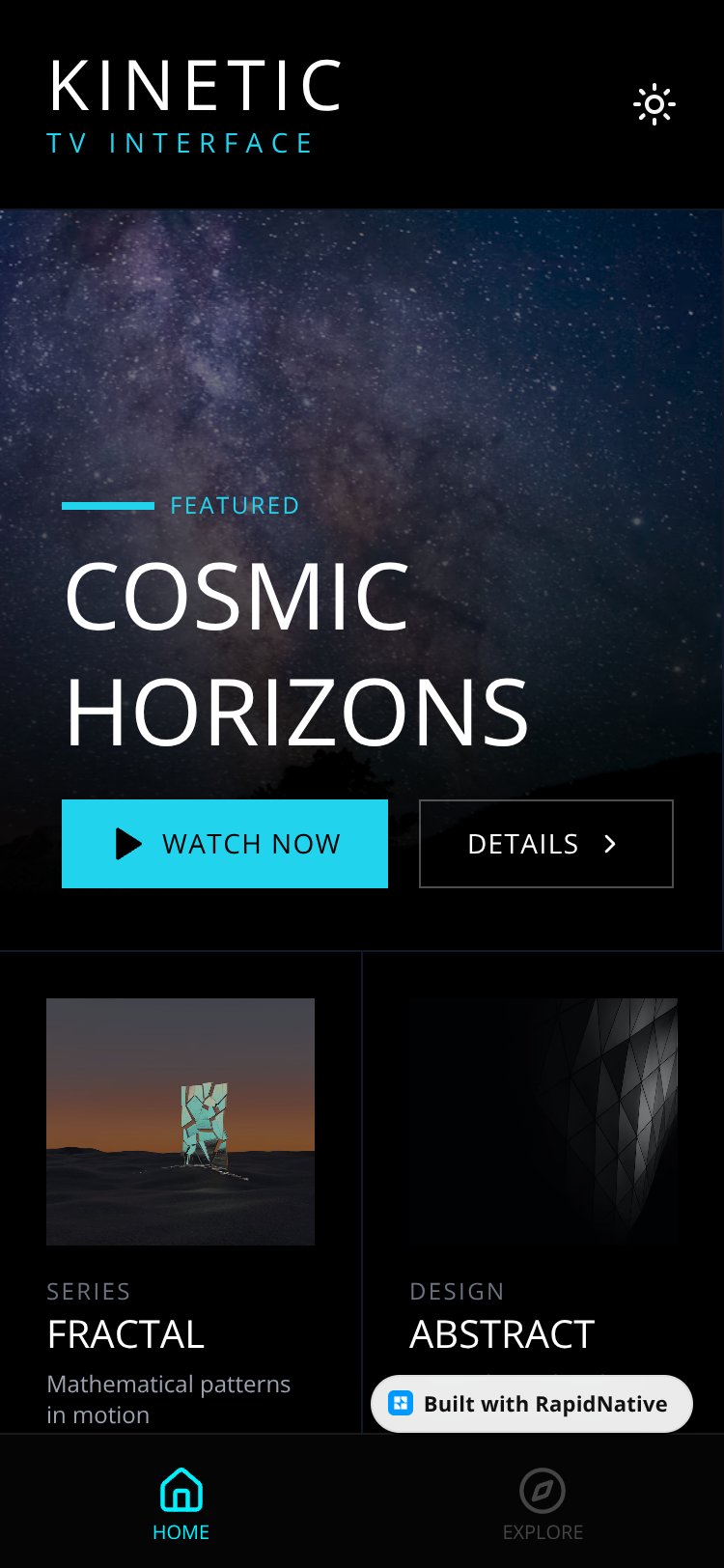 Kinetic Typography screen 2