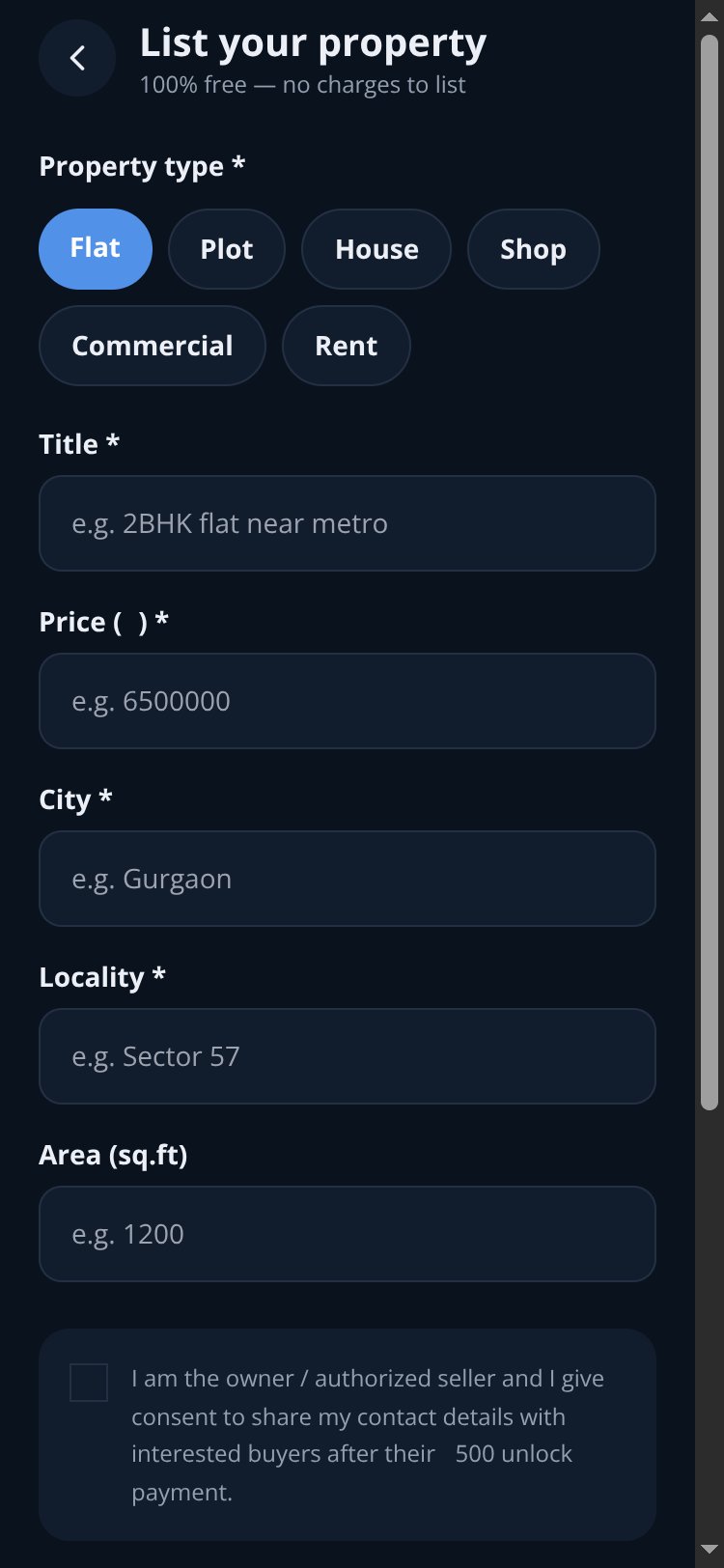 RK Property World screen 4