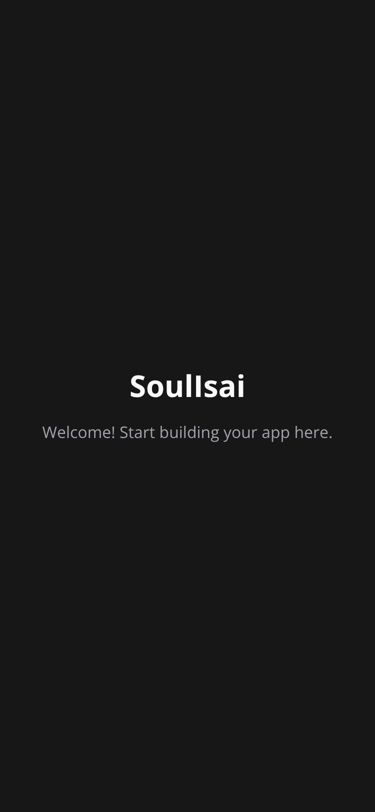 RapidNative App screen 1