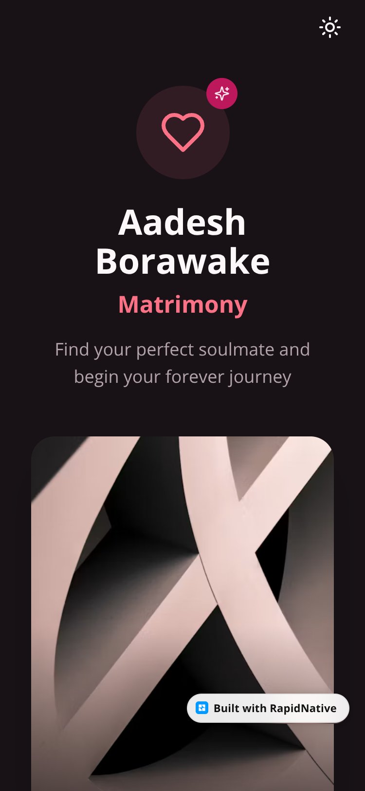 Aadesh Borawake Matrimony screen 2