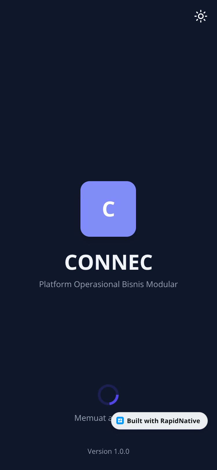CONNEC screen 3