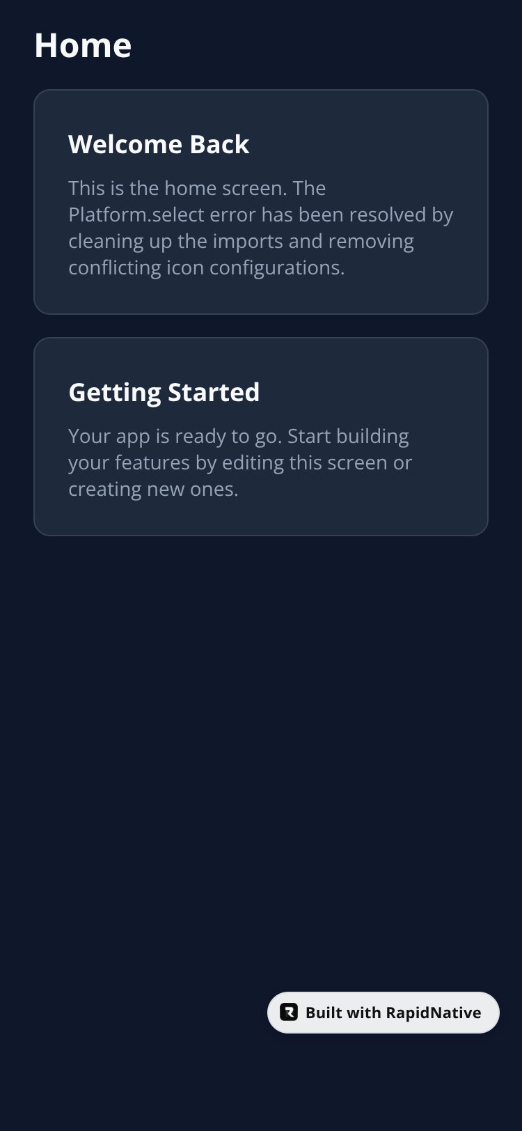 ShopEasy screen 1