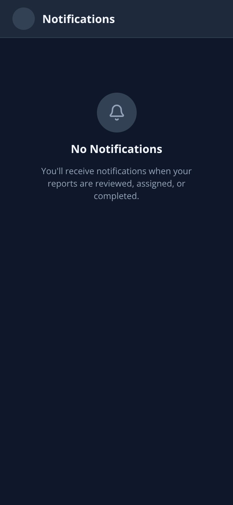 Smart Campus Report screen 3