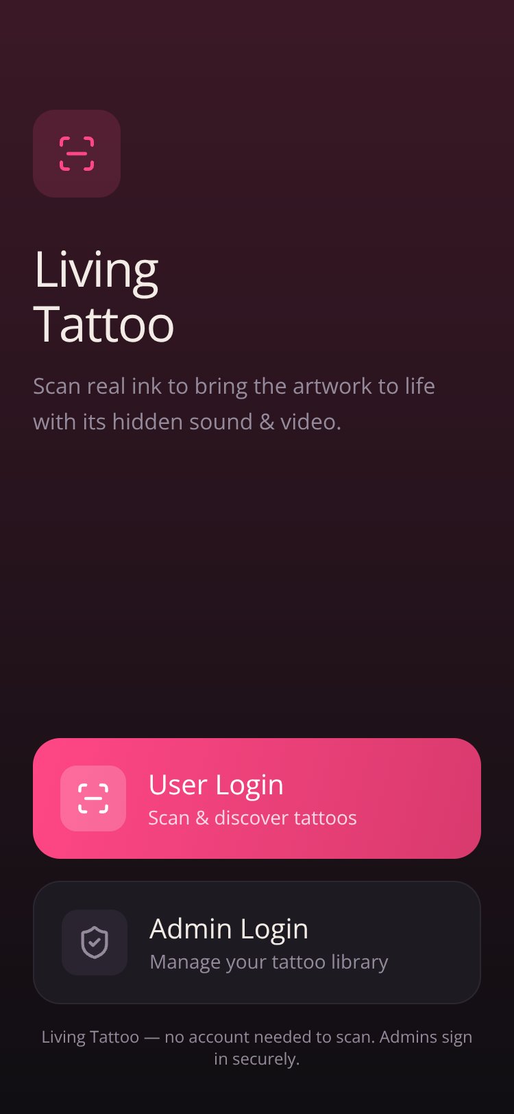 Living Tattoo screen 1