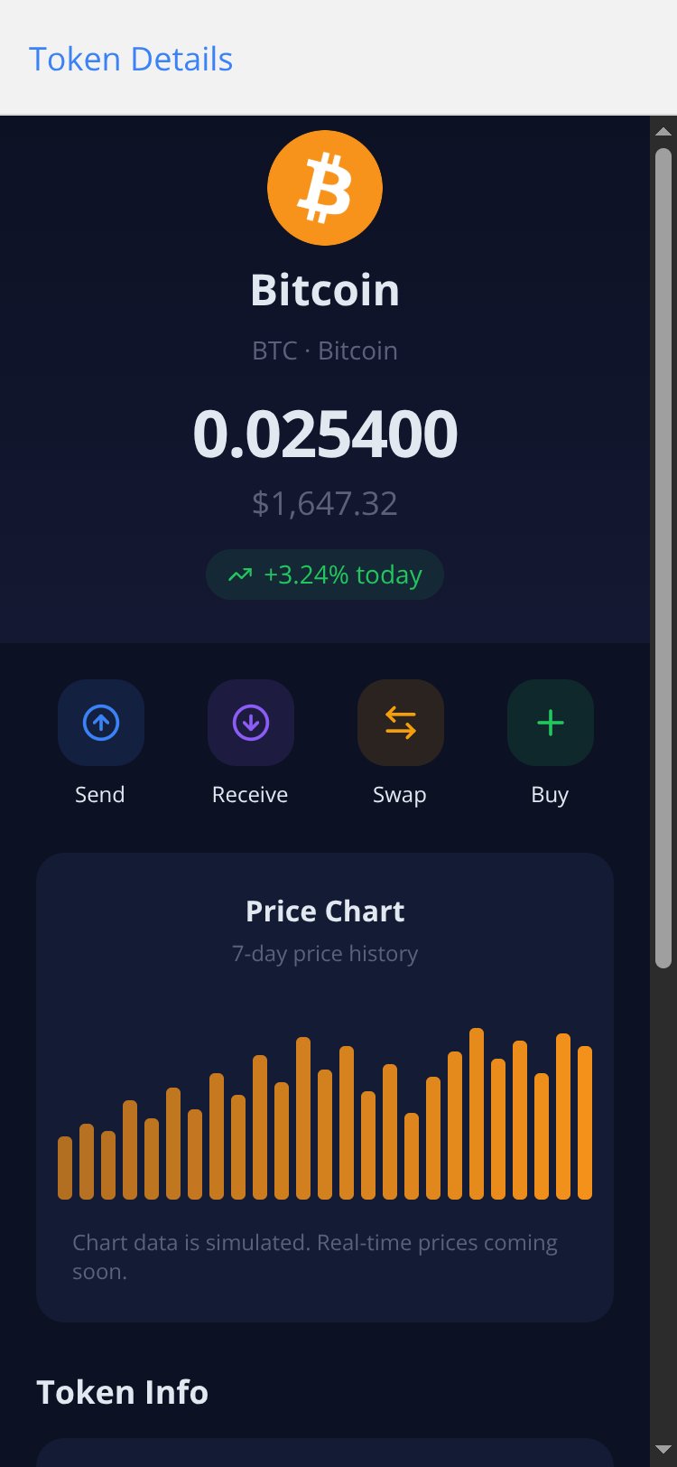 CryptoVault screen 5
