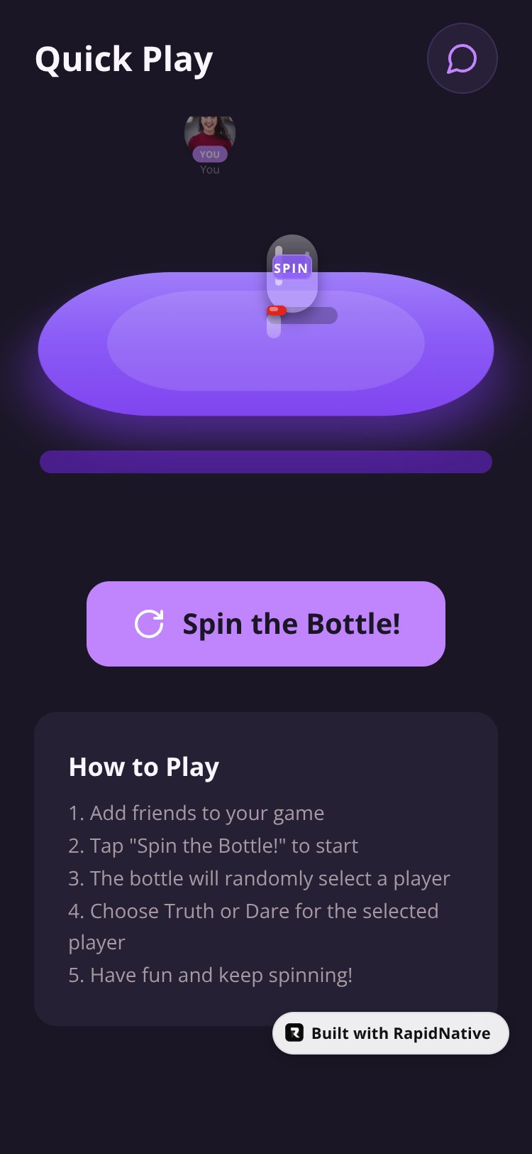 SpinParty screen 2