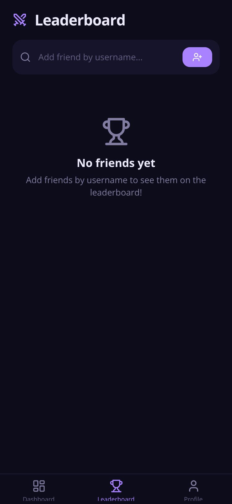 LevelUp screen 3