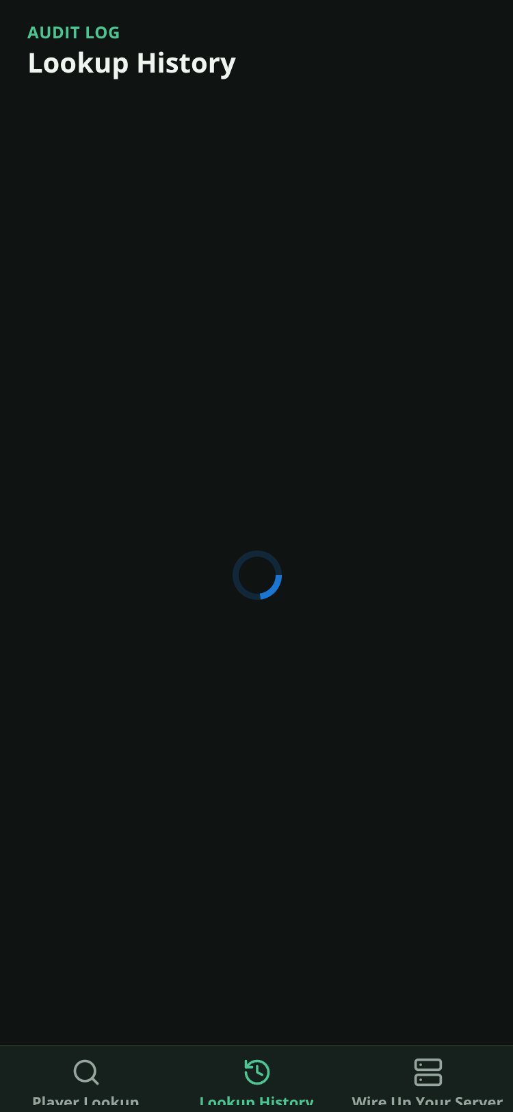 SCAdmin Console screen 3