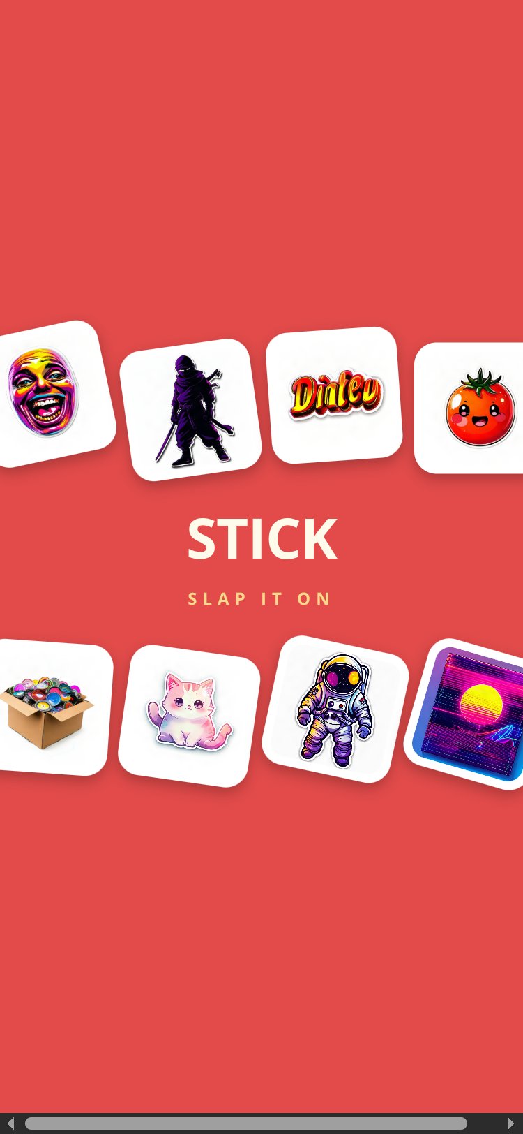 Sticker Lab screen 1