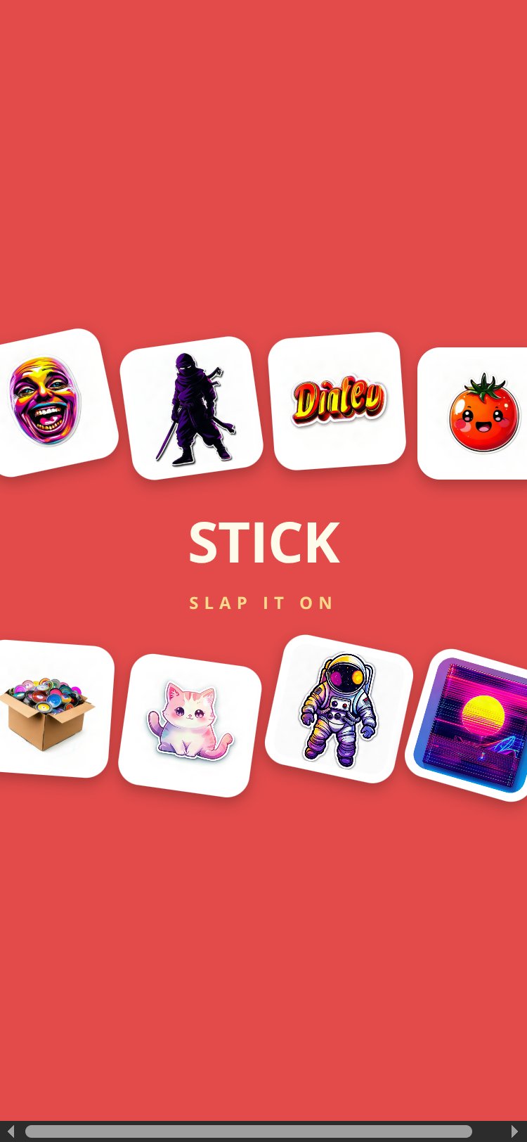 Sticker Lab screen 2