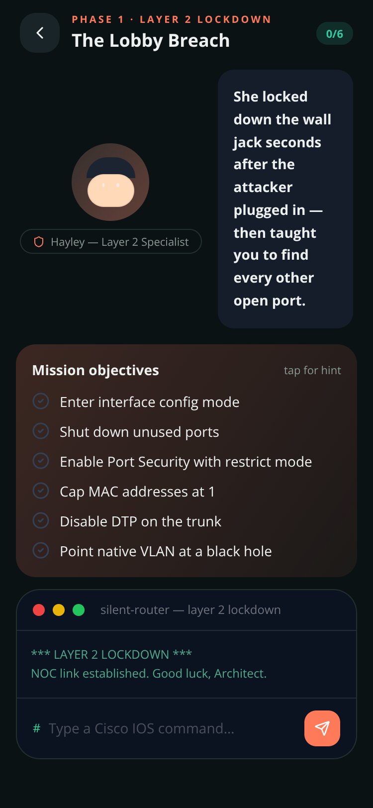 Silent Route screen 3