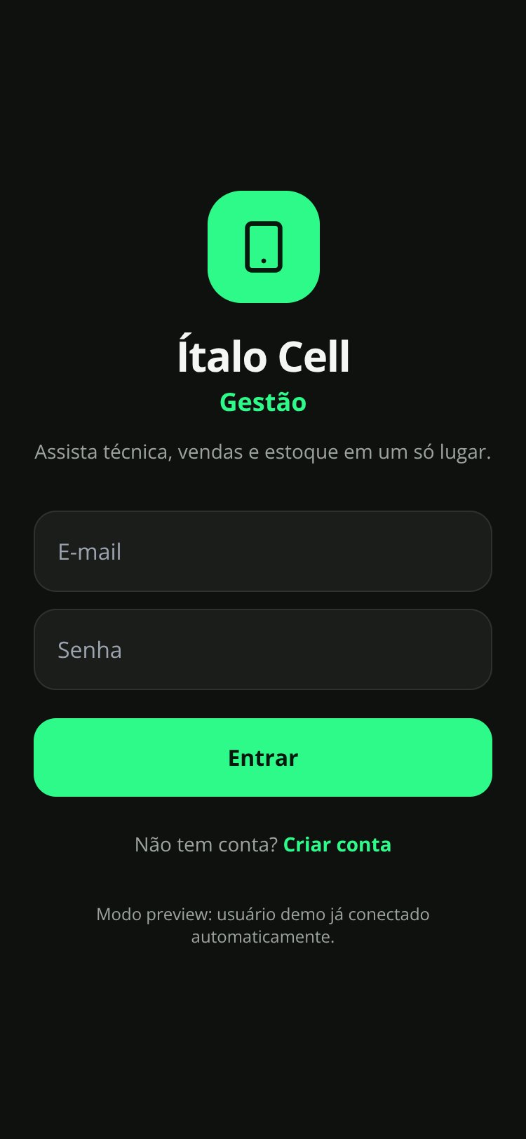 Ítalo Cell Gestão screen 3