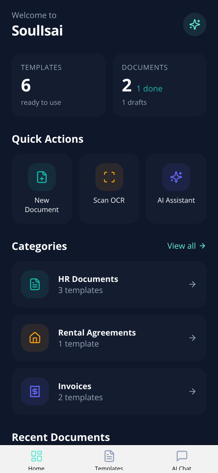 DocForge screen 2
