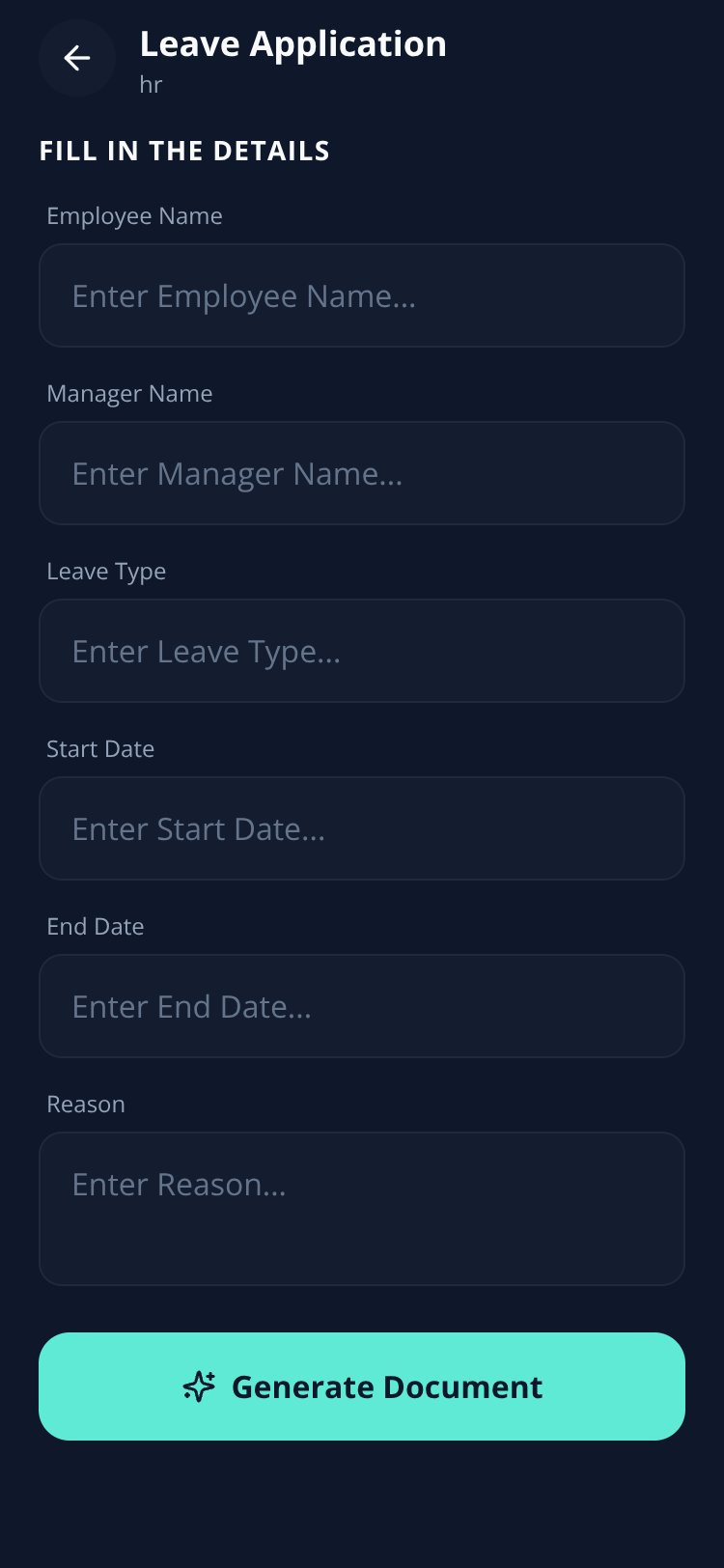 DocForge screen 4