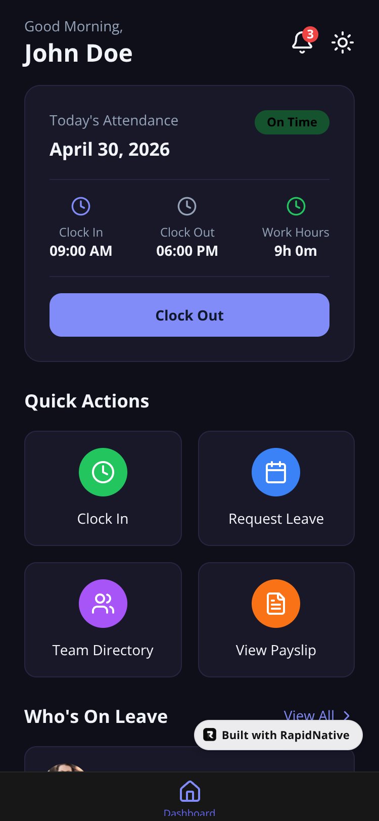 HR Nexus screen 1