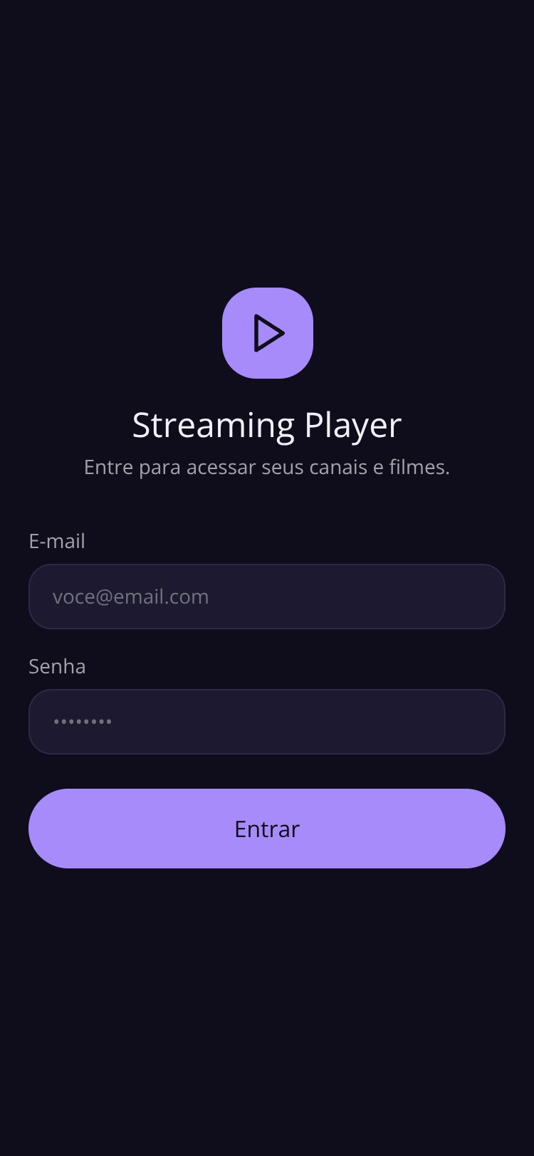 RapidNative App screen 1