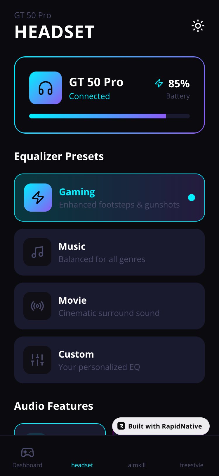GT Mode Pro screen 2