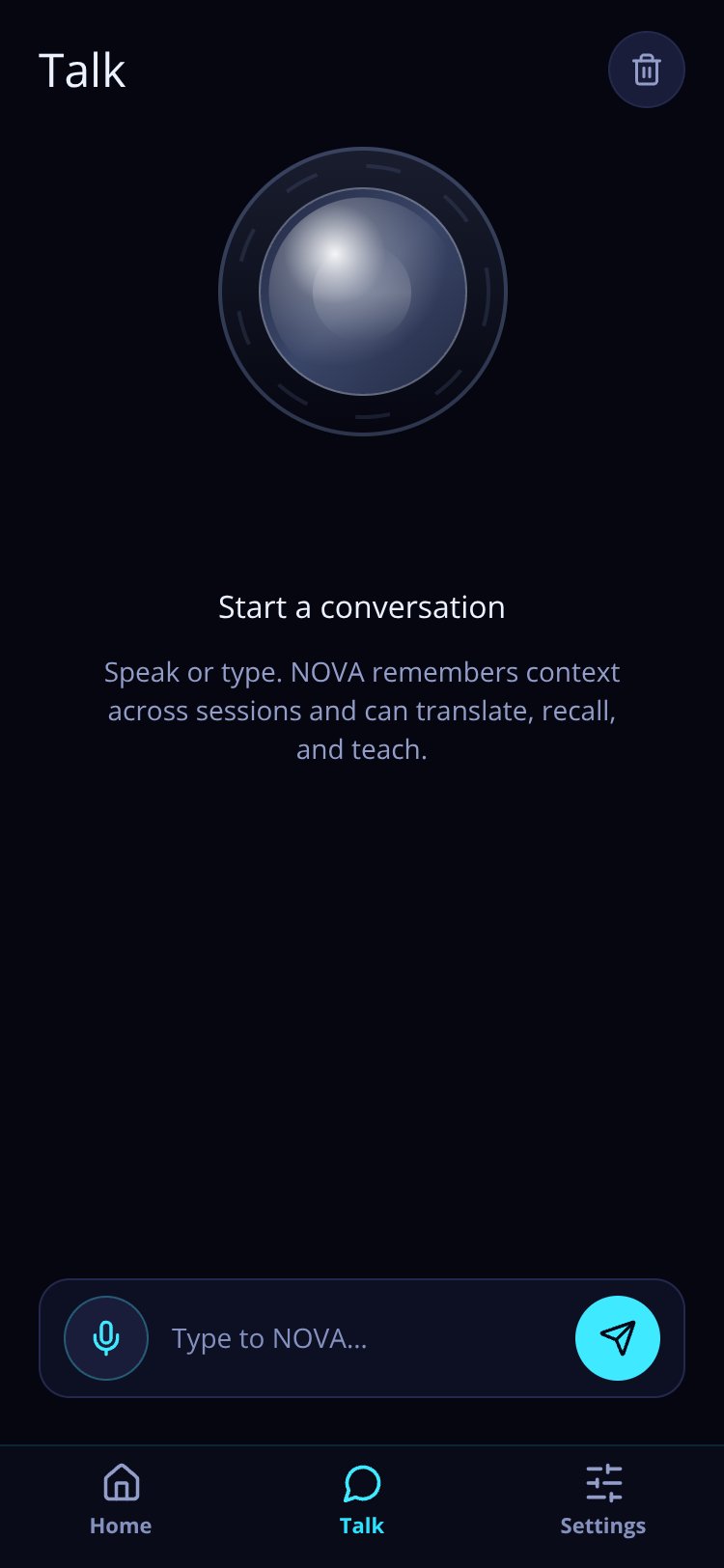 NOVA screen 5