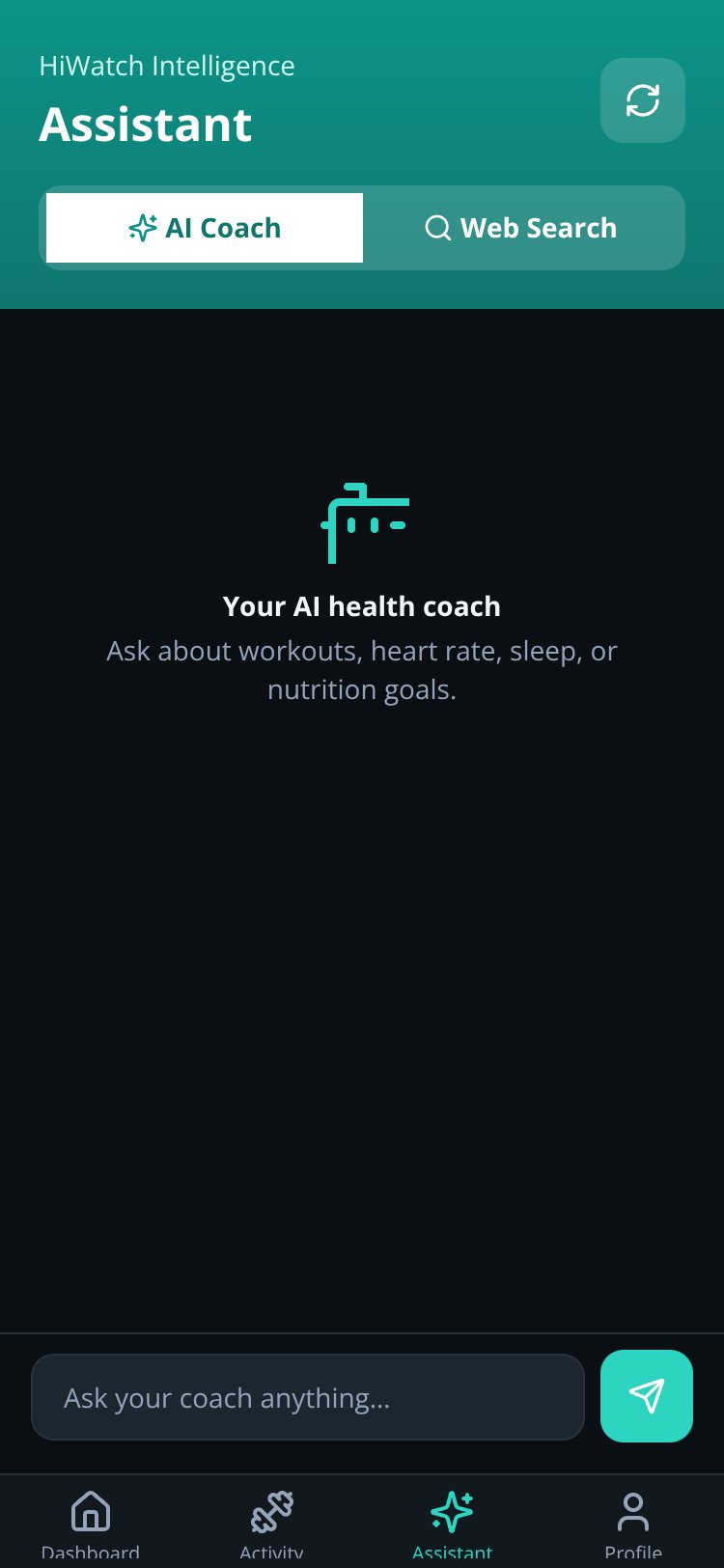 RapidNative App screen 3