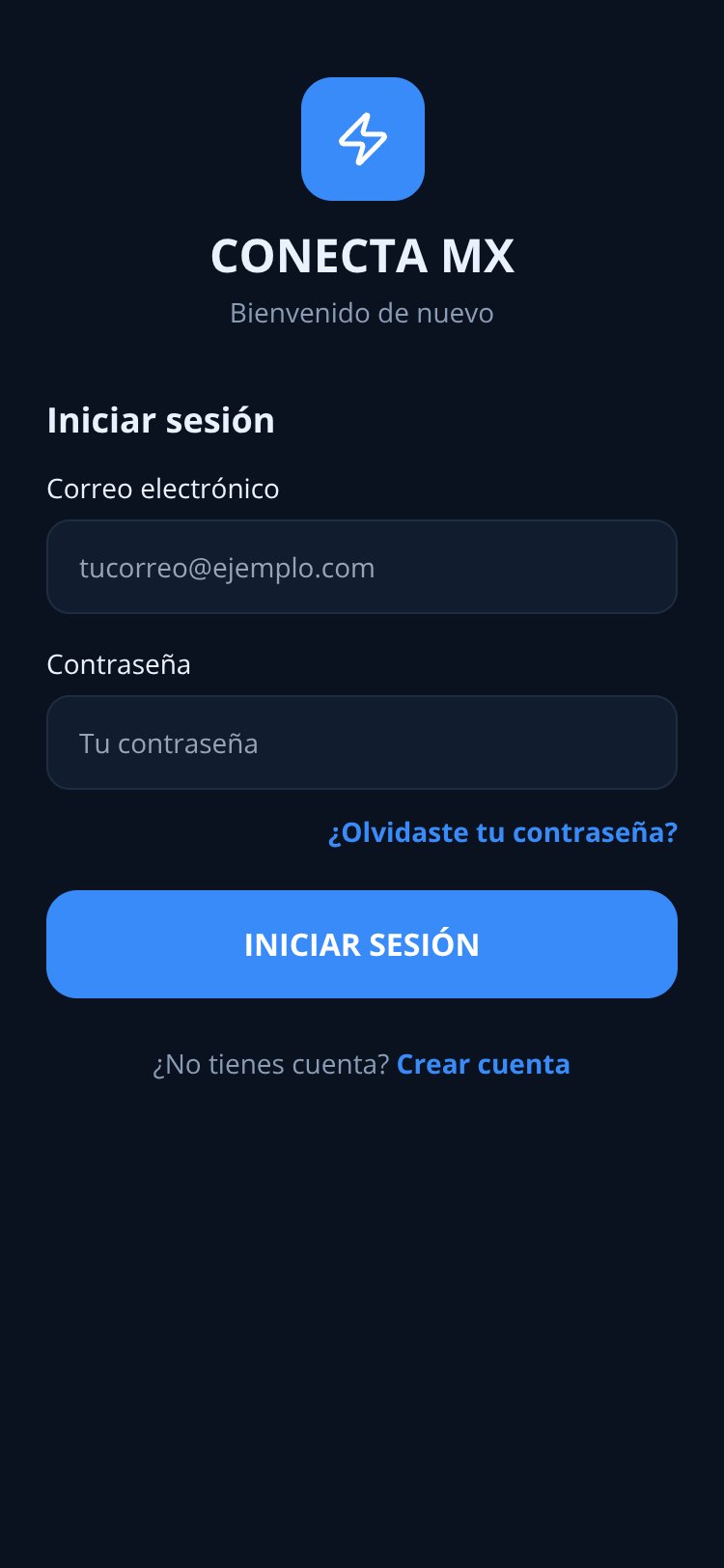 CONECTA MX screen 1