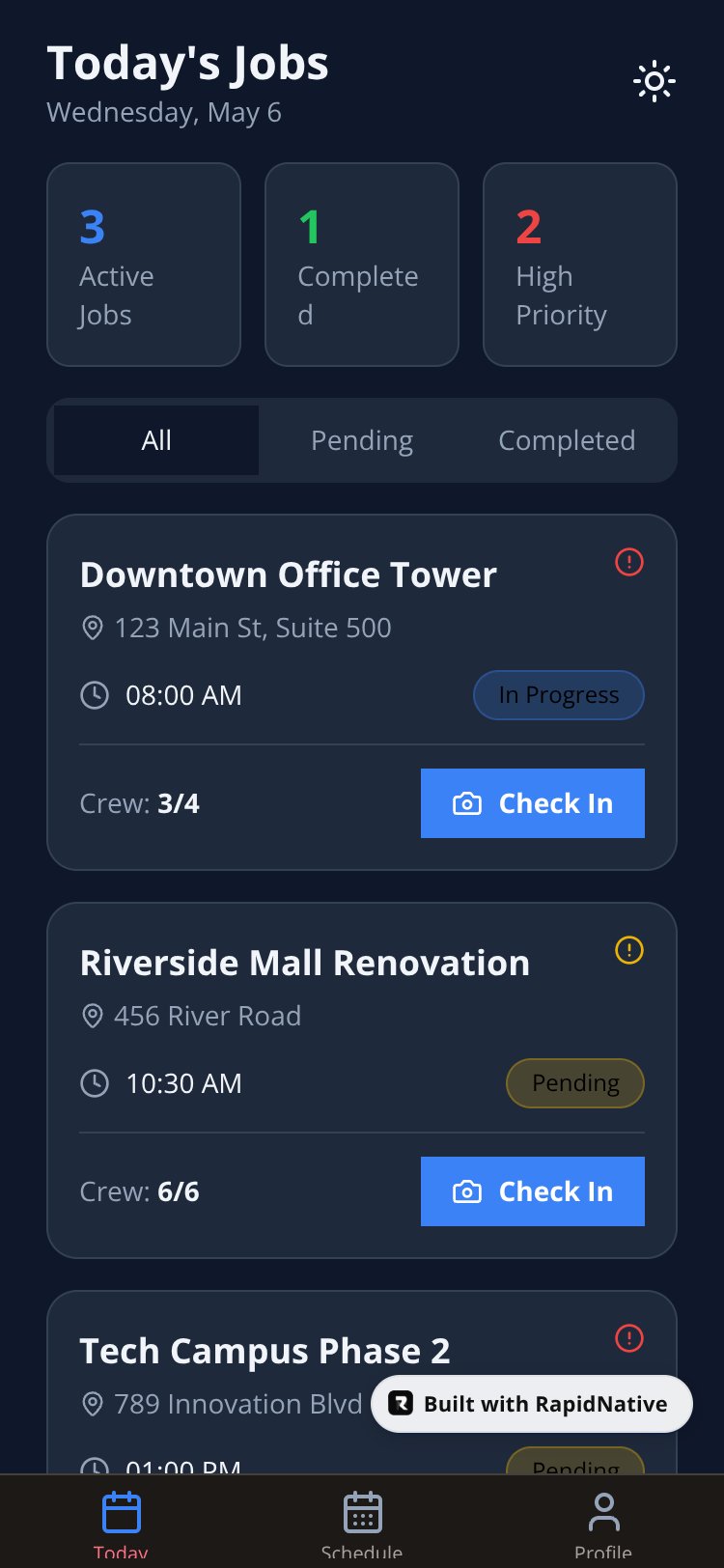 expo-nativewind screen 4