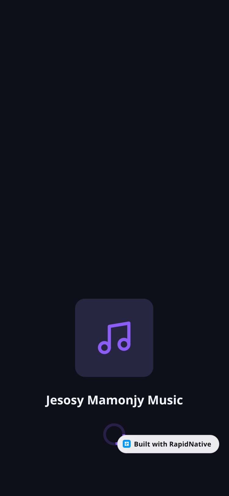 Jesosy Mamonjy Music screen 1