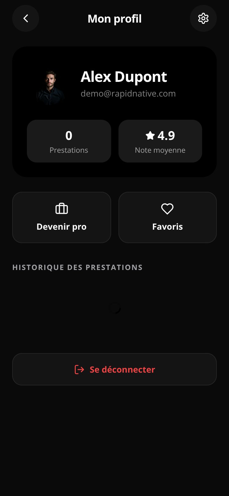 iSelf screen 2
