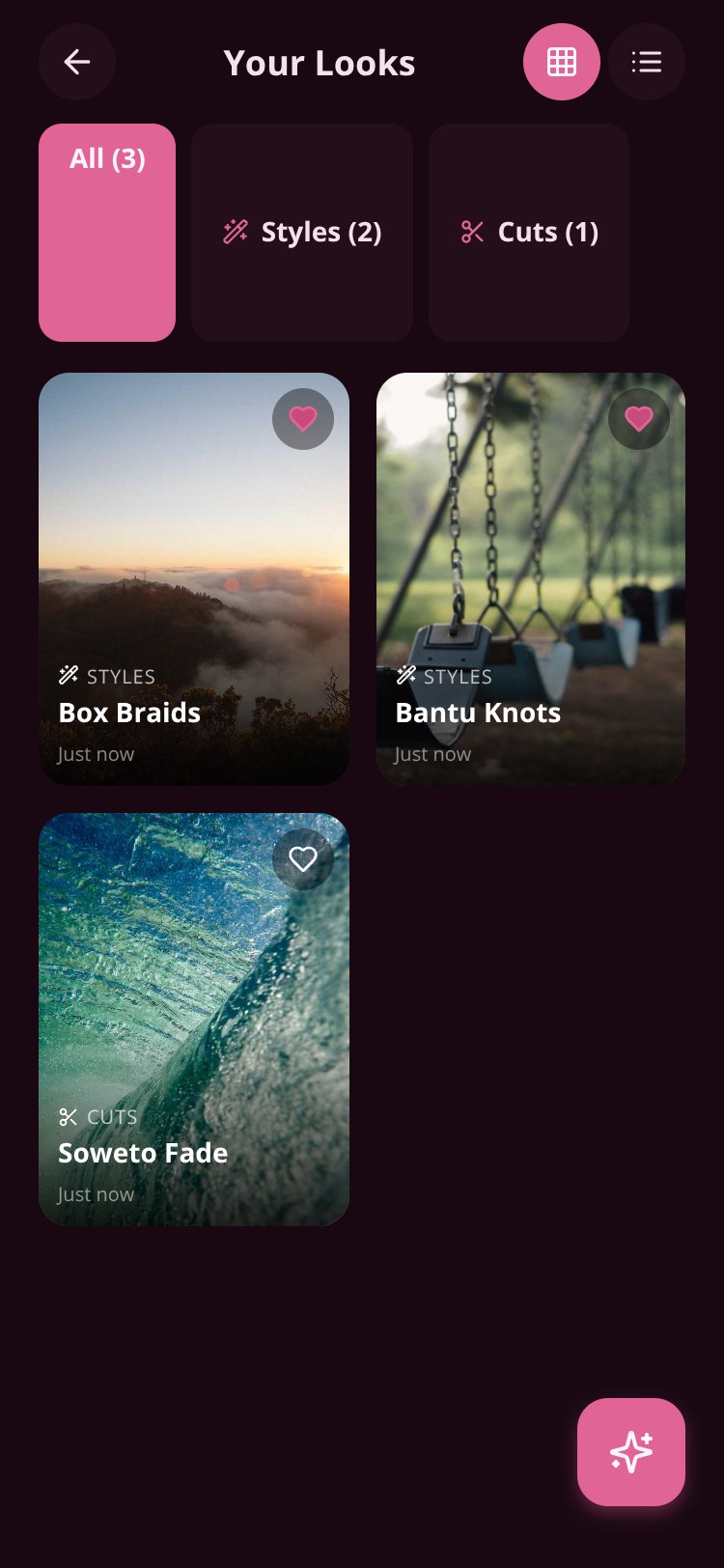Stylify screen 3