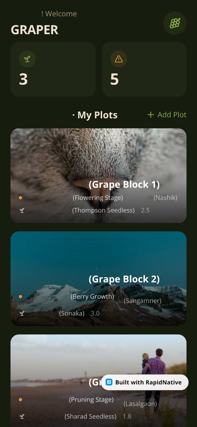 GRAPER screen 1