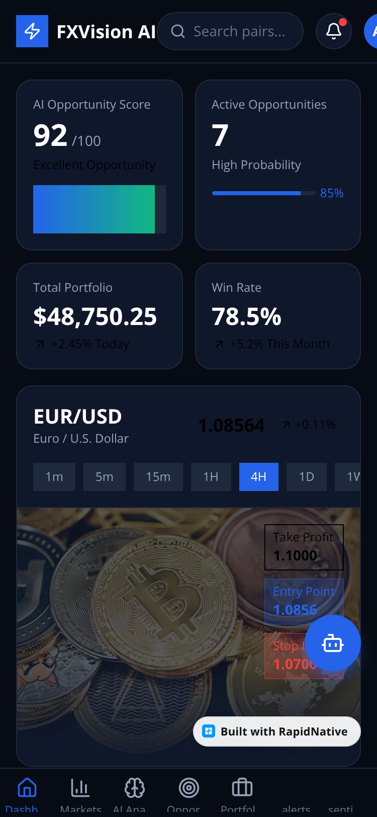 FXVision AI screen 3