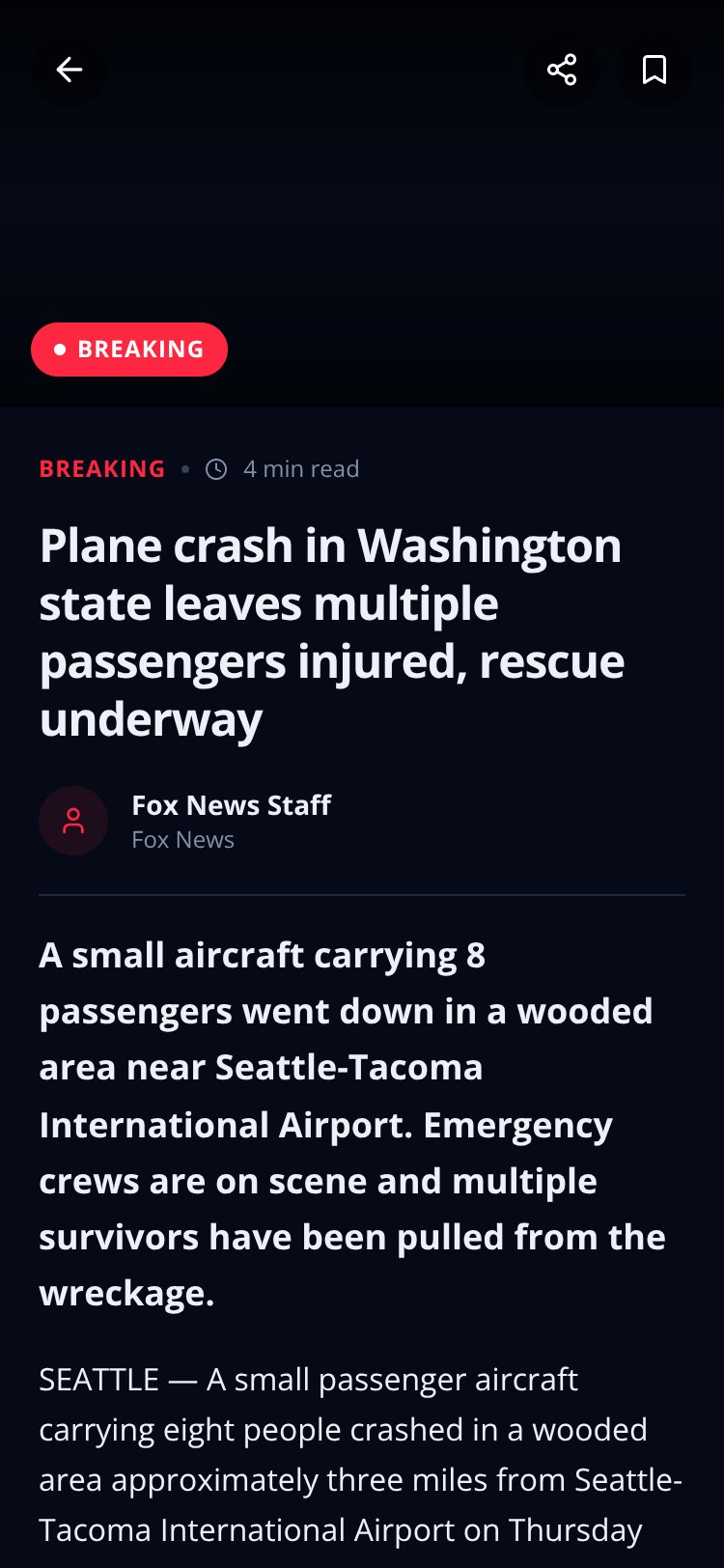 Fox News screen 1