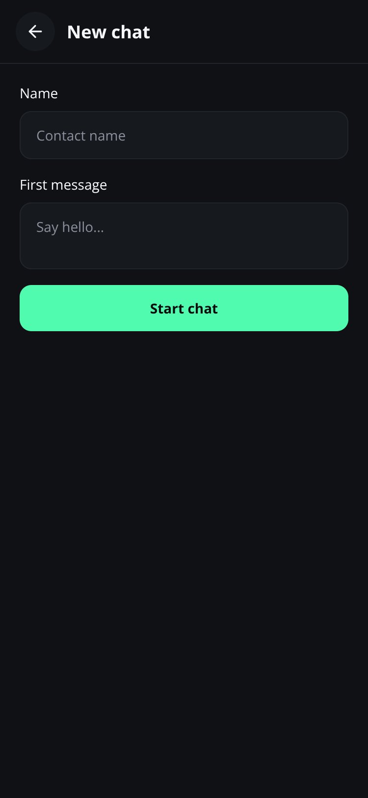 Echo Chat screen 4