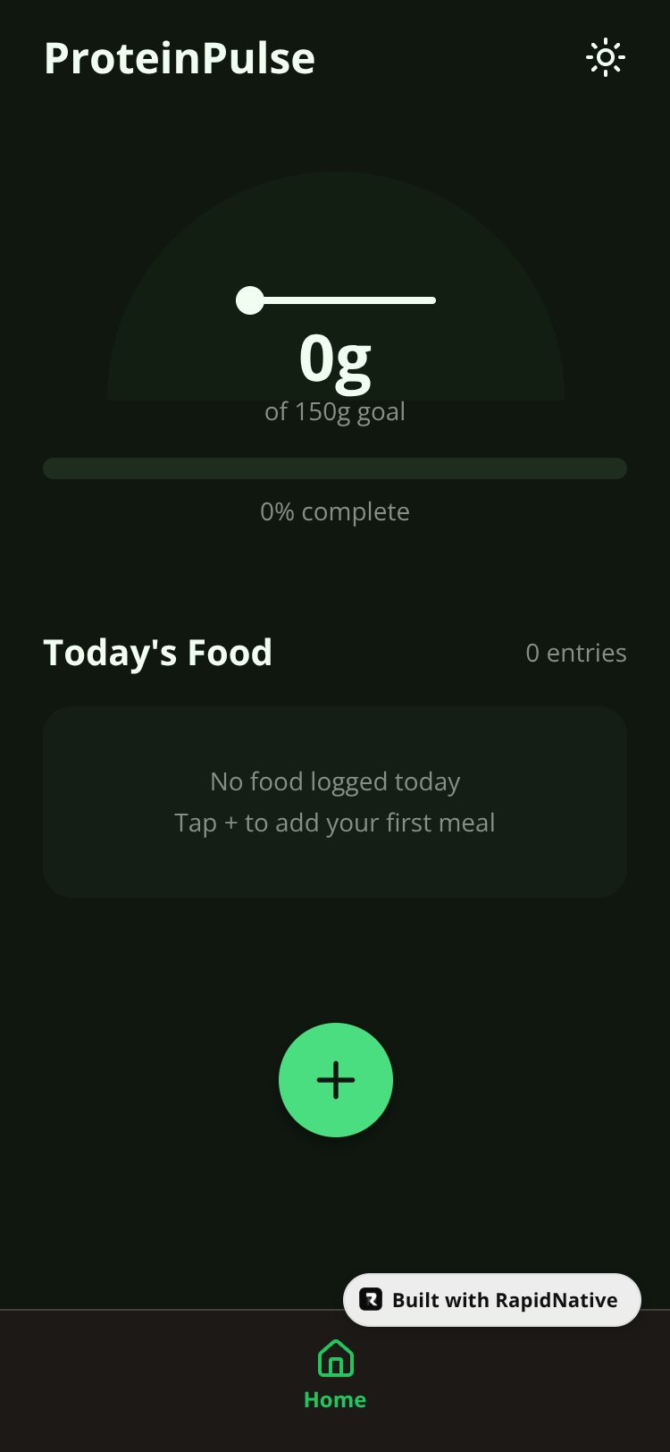 ProteinPulse screen 1