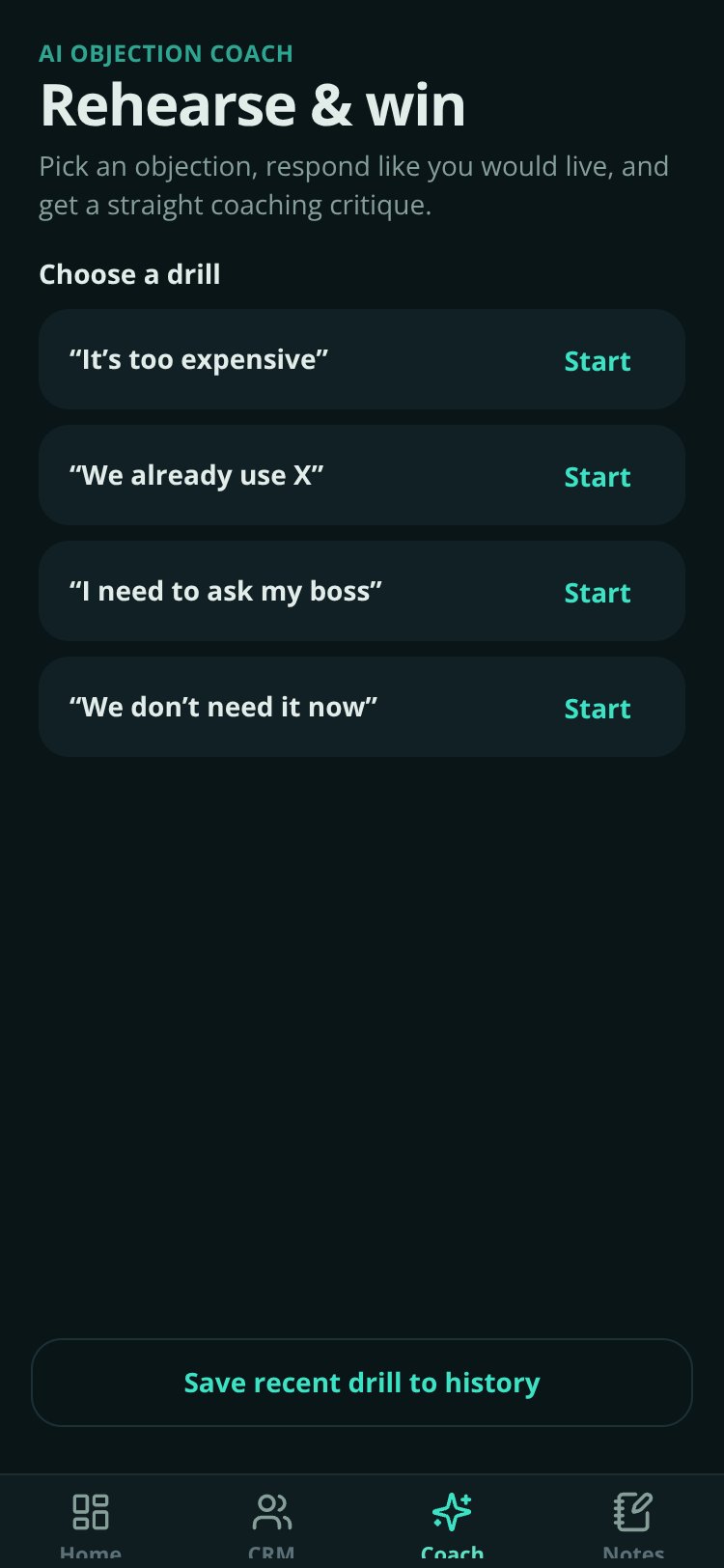 Closer screen 1