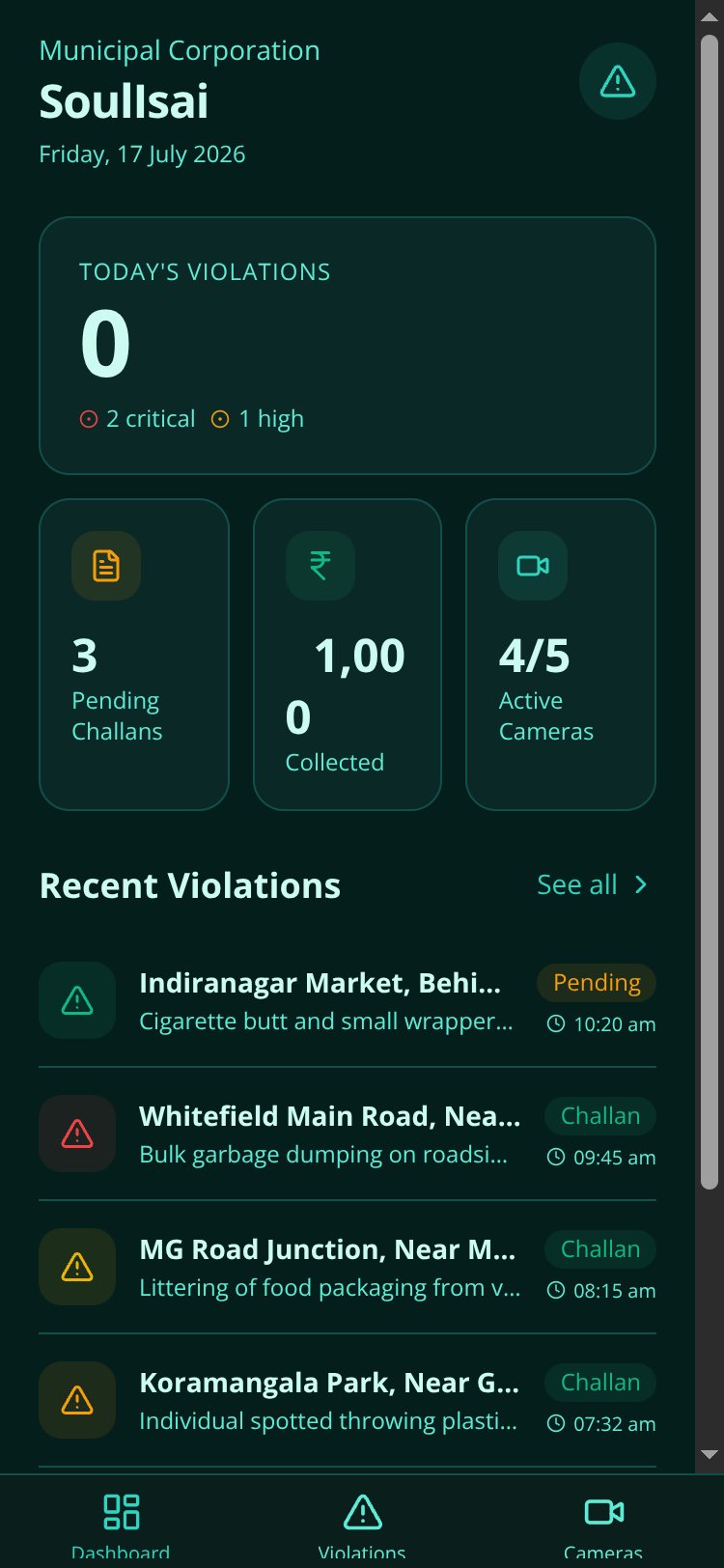 CleanCity screen 2