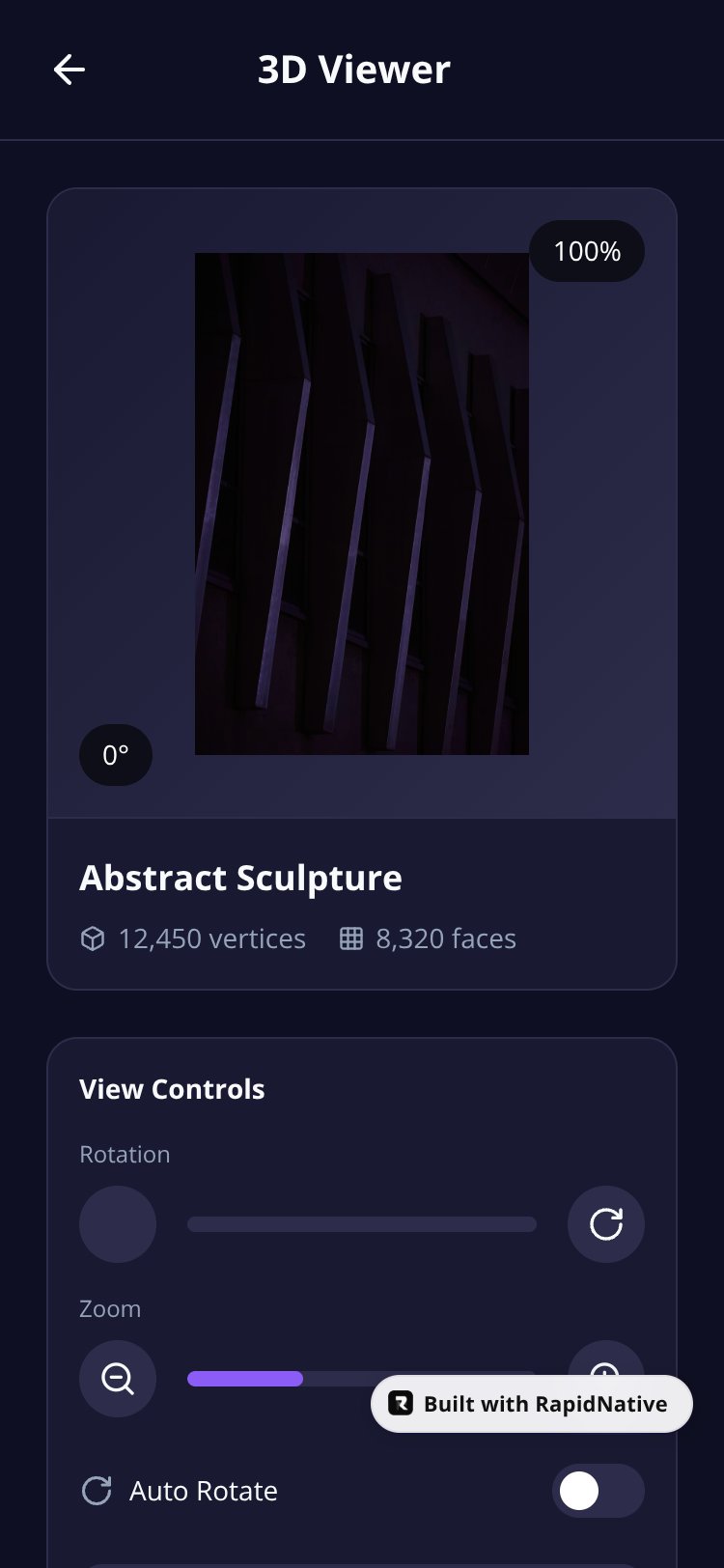 Draw3D AI screen 1