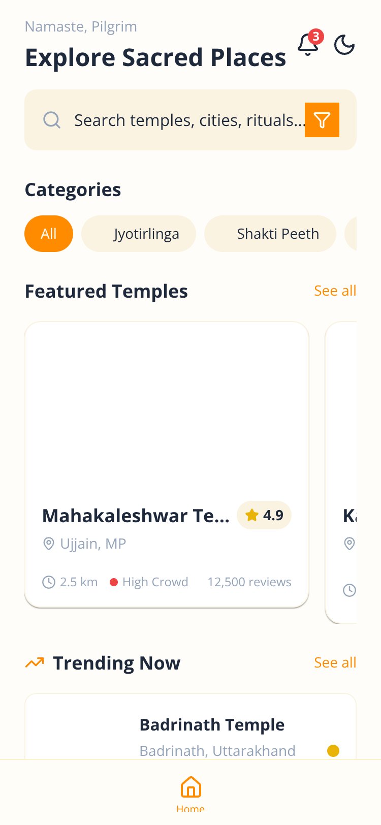 Divya Yatra screen 2