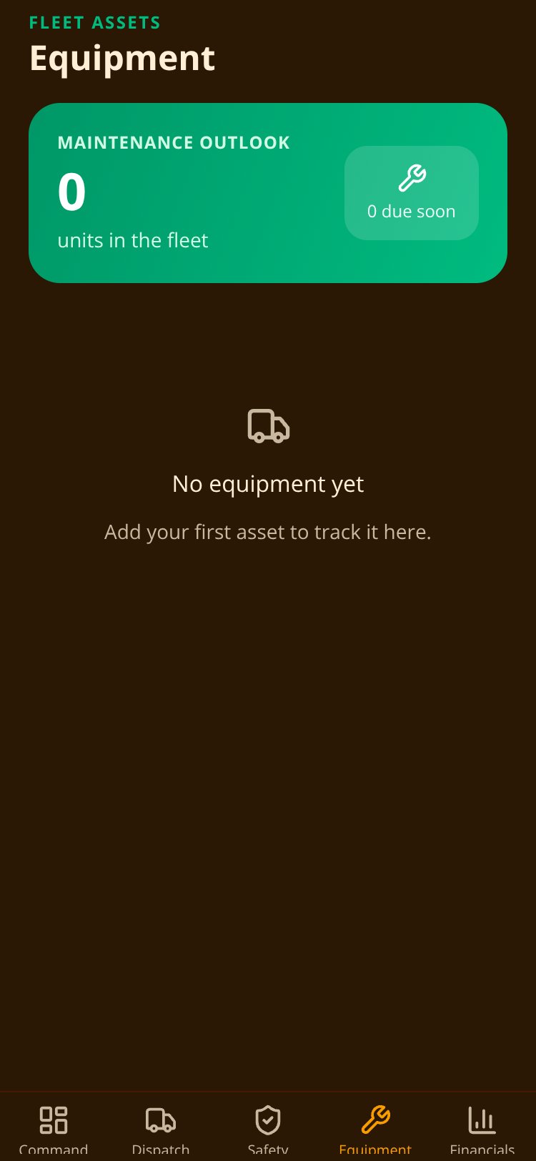 TruckFirst screen 3