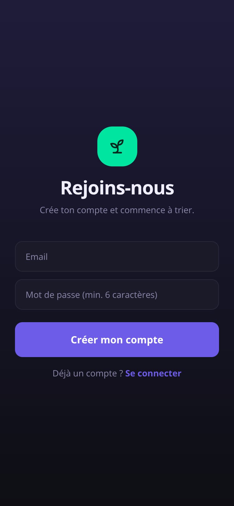 Panier de mots screen 1