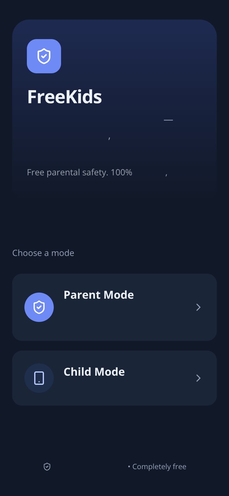 FreeKids screen 2