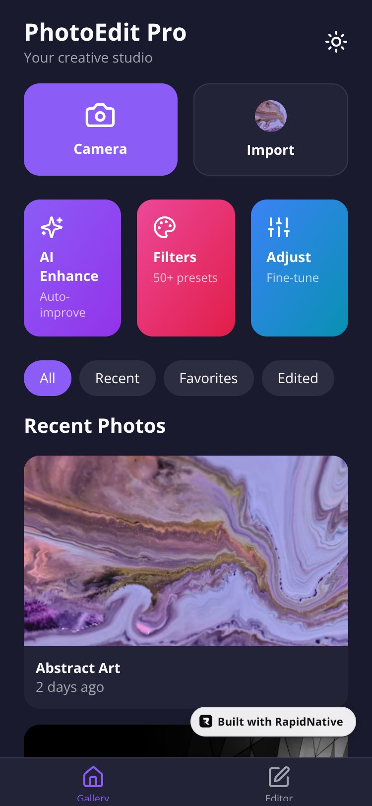 PhotoEdit Pro screen 2