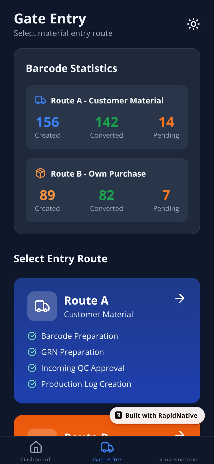 GateMaster Pro screen 2