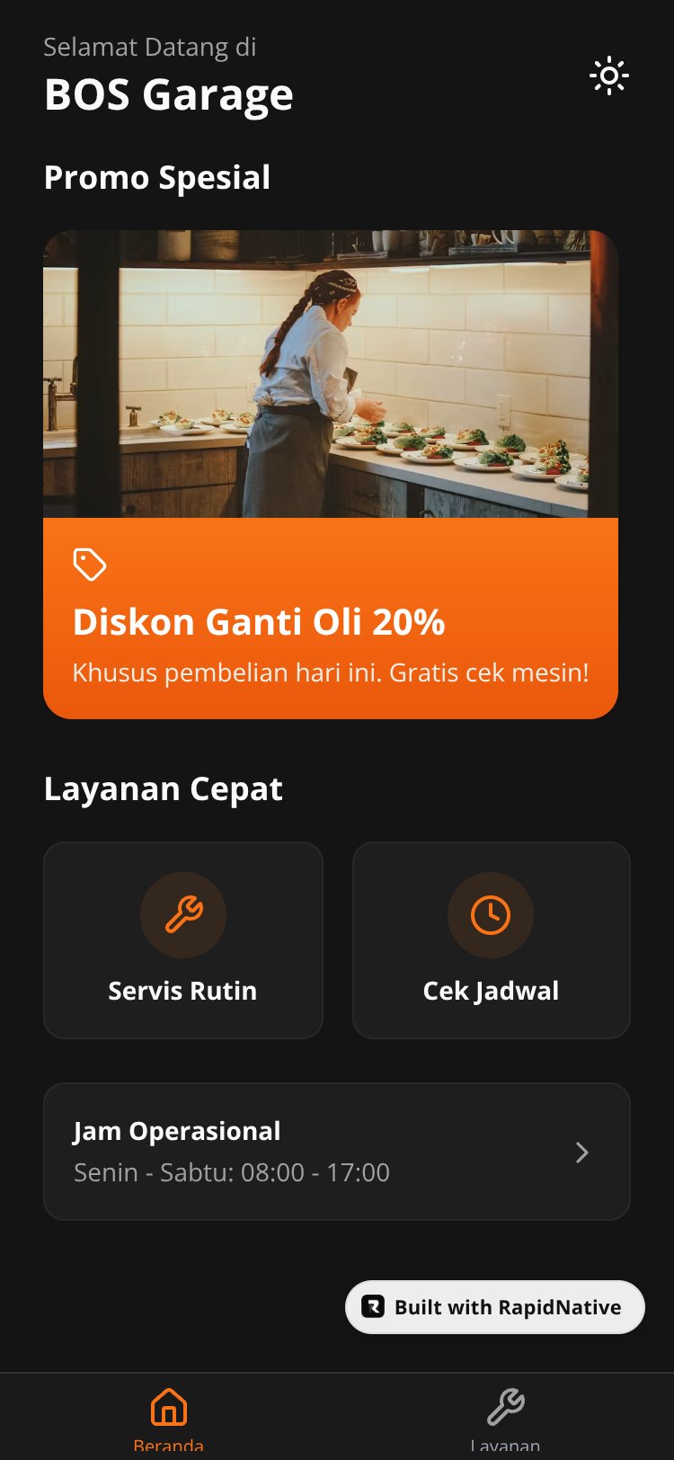 BOS Garage screen 5