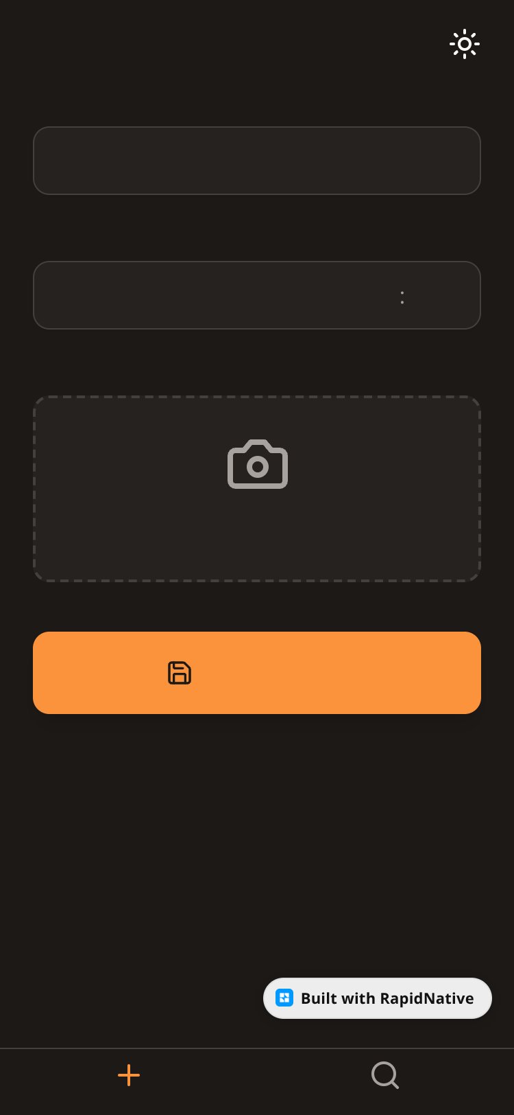 Tailoring Assistant screen 2