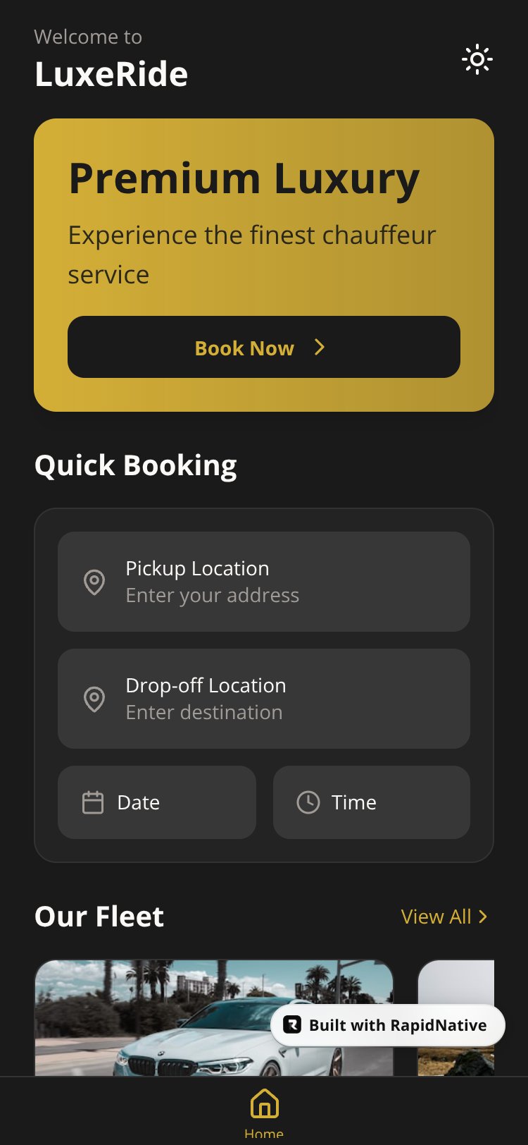 SwiftHub screen 1