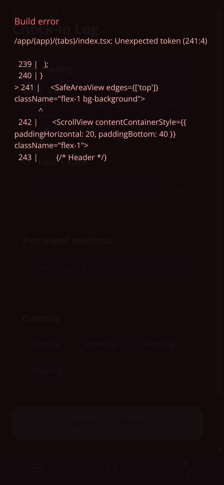 SoundWellness screen 3