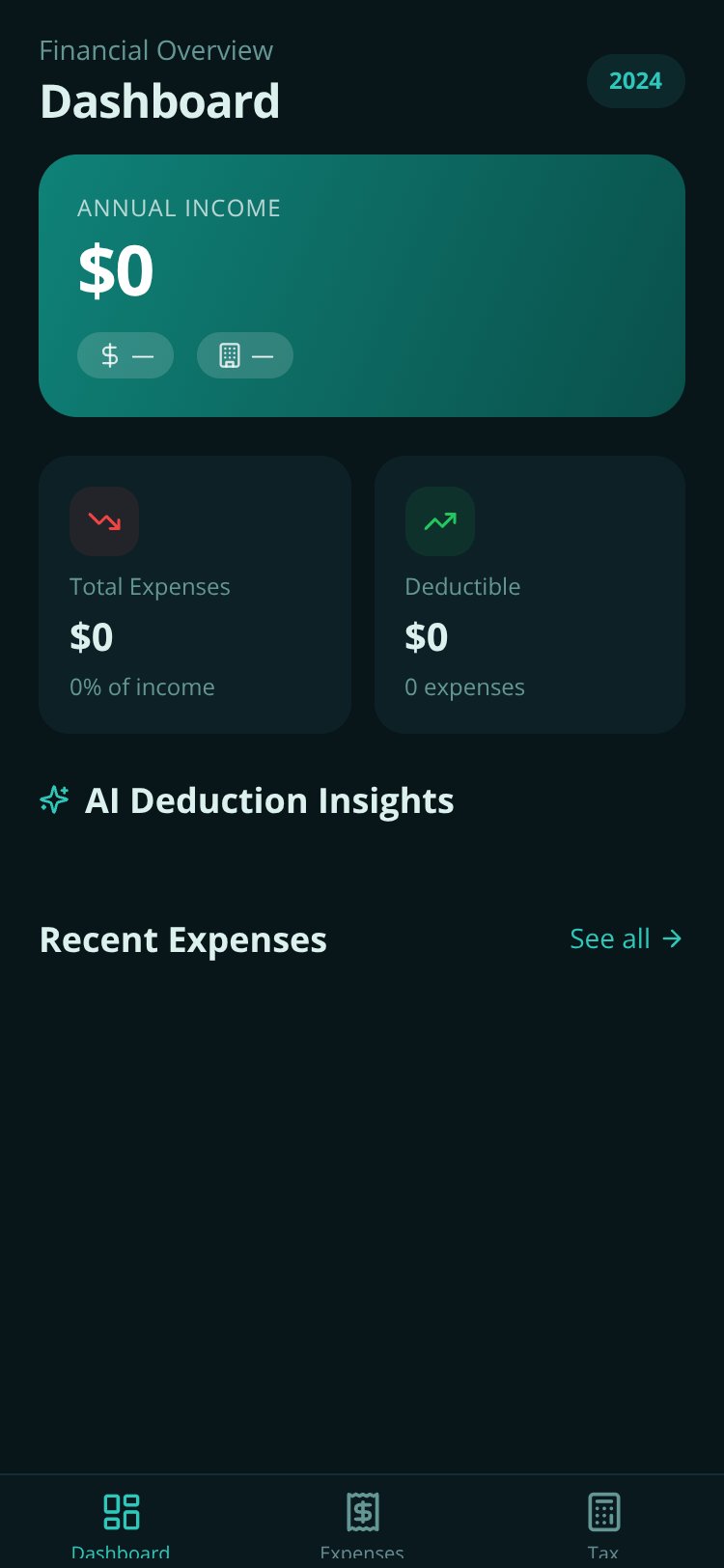 TaxSavvy screen 2