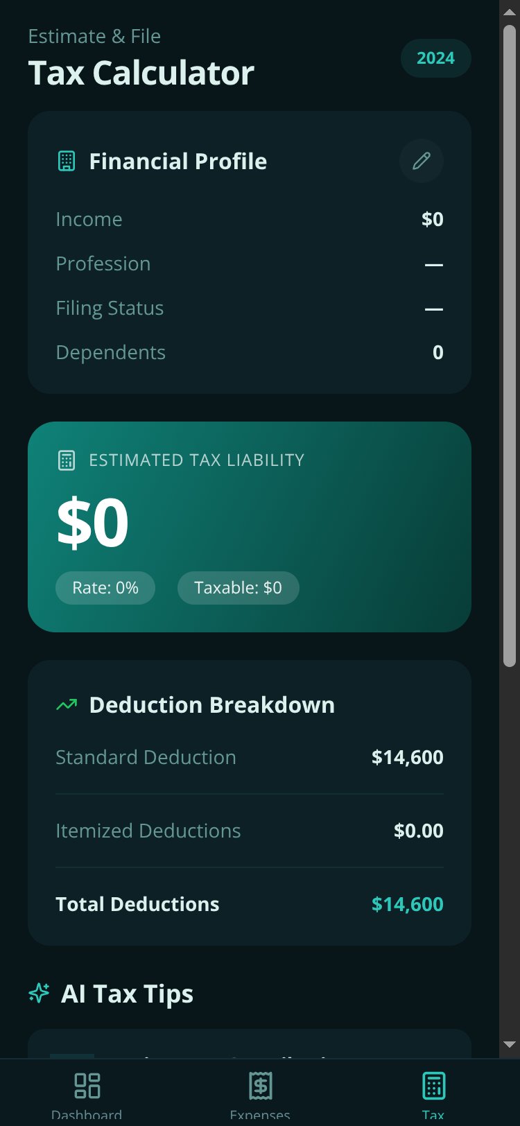 TaxSavvy screen 3